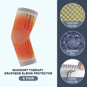 Customizable Moxibustion Elastic Elbow Brace Wrist Guard Elbow Weightlifting Elbow Support for Pain Relief