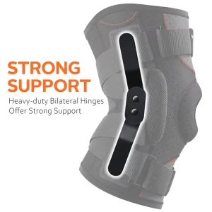 Customizable Patella Protector Knee Sleeve Heavy duty Gel Pad Neoprene Hook & Loop Closure Spring Sports Pain Relief Support