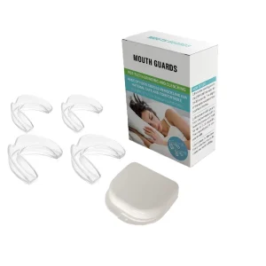 Customizable Professional BPA Free Dental Guards 2 Sizes Mouth Guard for Grinding Teeth Eliminates Teeth Whitening Accessory