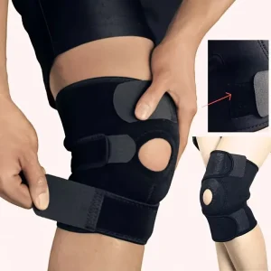 Customizable Spring Supported Unisex Knee Brace Protector for Running Cycling Basketball Jump Rope Sports Model