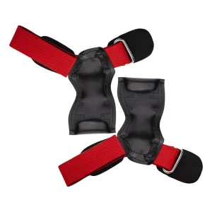 Customizable Unisex Fitness Wrist Support Gloves for Weightlifting Bench Press Deadlift with Palm Guard Natural Rubber