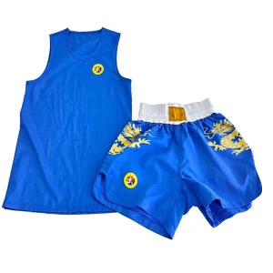 Customizable Unisex Martial Art Boxing Uniform Suit XS-XL Size