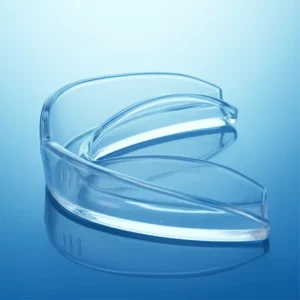 Customization Single Double Sides Transparent clear Anti-slip Cycling Sanda Basketball Game Athletic Mouth Guard for Inner Gum