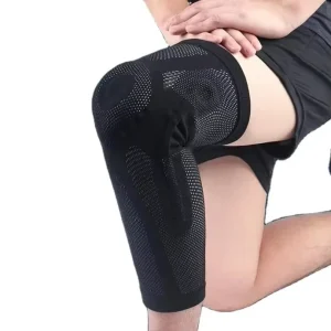 Customize Thin Sports Knee Pads Silicone Compression Sleeve Anti Slip Patella Support Breathable High Elasticity for All Sports