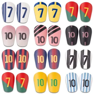 Customized Adult Soccer Shin Guards Rugby Hockey Mini Blank Shin Pads with Protection Custom Printing Sublimation