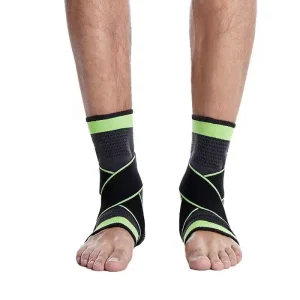 Customized Ankle Brace Protective Sleeve Basketball Running Fitness Compression Strap Prevent Sprains Ankle Joint Stabilizer