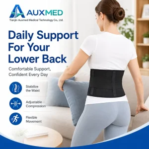 Customized Breathable Comfortable Pain Relief Support Adjustable Working Waist Back Lumbar Support Belt