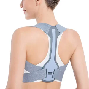 Customized Breathable Lumbar Support Posture Corrector Adjustable Humpback Relief Elastic Back Support Belt for Men and Women