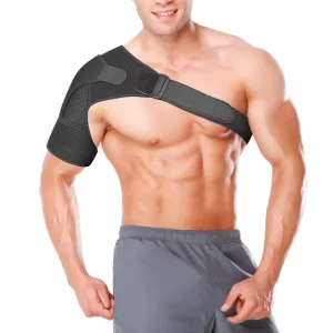 Customized Breathable Protective Shoulder Support Adjustable Shoulder Brace for Injury