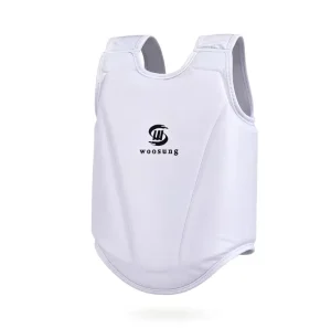 Customized Color Logo PU Leather Protective Gear for Karate Taekwondo Boxing Judo Jiu Jitsu Martial Arts Chest