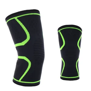 Customized Compression Knitted Breathable Knee Support Sleeve for Sports Brace Workout Arthritis