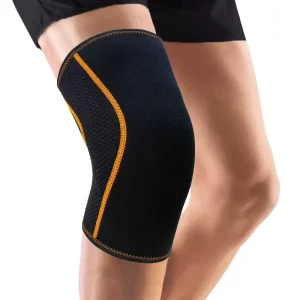 Customized Cross border Sports Knee Pads 3D Compression Non slip Professional Protection Thin Design Nylon Elastic