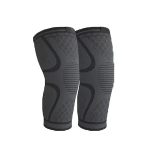 Customized Elastic Nylon Sport Knee Sleeve Soft Outdoor Sports Protector Support Brace with Protection Function Elbow Knee Pads