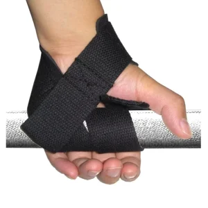Customized Fitness Sports Accessories Strength Training Elastic Wrist Straps Guards Padded Protection for Bench Press