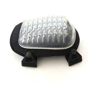 Customized Heavy Duty Knee Protectors 100% Polyester Breathable Adjustable Buckle Closure for Cycling