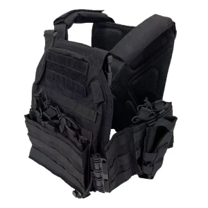 Customized Heavy Duty Tactical Bag Plate Carrier Vest for Men Gilet Tactique with MOLLE & Magazine Pouch 1000D Nylon Cordura