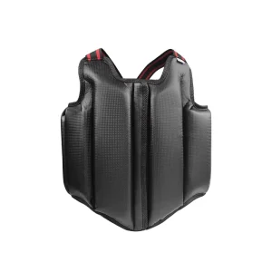 Customized Karate Body Protector Breathable Leather Chest Guard for Heavy Workout Training