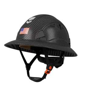 Customized Lightweight HDPE Hard Hats Personal Protective Rescue Full Brim Safety Helmet CE EN397 EN166 Standard