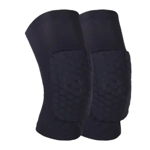 Customized Logo Dance Wrestling Sports Protective Gear Non-Slip Elastic Anti-bump Honeycomb Knee Support Pads