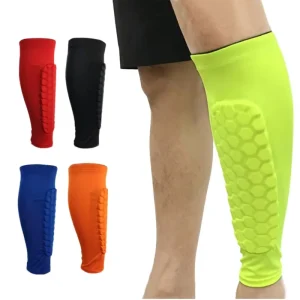 Customized Logo Shin Guard Sleeve Protector Men Women Sports Football Soccer Leg Shin Pad Calf Protection Guard Leg