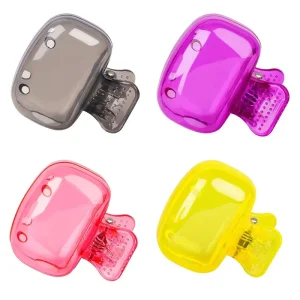 Customized Logo Small Portable Household Travel Bathroom Plastic Clip Toothbrush Head Protector Cover Cap