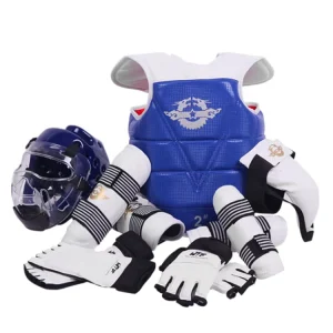 Customized Logo Taekwondo Sparring Protectors Body Protections Equipment Kids Sparring Gear Set Training Guards Kit