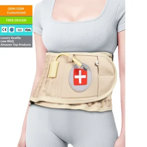 Customized Lower Pain Relief Support Back Brace Adjustable Working Inflatable Waist Back Brace Lumbar Support Belt