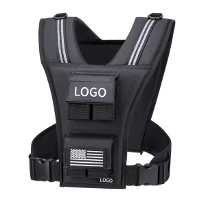 Customized Nylon Adjustable Weighted Vest 20 40LB Home Gym Fitness Accessories Tactical Training