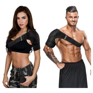 Customized Sport Adjustable Shoulder Protector Guard Compression Elastic Neoprene Shoulder Support Brace