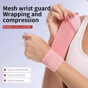 Customized Sports Wristbands Fitness Comfortable Wrist Wraps Support Brace for Carpal Tunnel