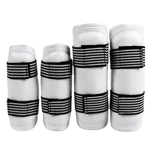 Customized Taekwondo Sparring Gear Shin Arm Guard Protectors for Training Martial Arts Including Karate Judo Kung Fu Aikido