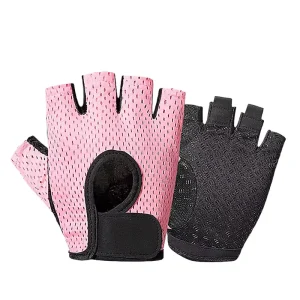 Customized Unisex Fingerless Gym Workout Weightlifting Gloves for Bodybuilding and Sports Breathable Protective Design