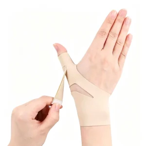 Customized Wrist Support Ultra Thin Spandex Compression Trigger Thumb Splint Pain Relief Lightweight Thumb Brace