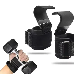 Customized logo GYM Weightlifting Powerlifting Hook Heavy Duty Unisex Lifting Wrist Straps Fitness Accessories