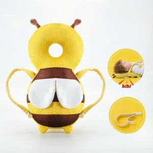 Cute Baby Fall protection Pillow 0 4 Years Old Child Walking Cushion with Adjustable Back Strap Prevent Injuries
