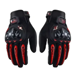 Cyberpunk Motorcycle Summer Gloves for Ninja/ CBR Anti-Fall Wear-Resistant Breathable Racing Touchscreen