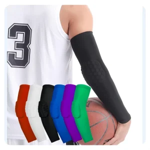 Cycling Arm Guards Honeycomb Joint Anti Collision Basketball Sports Sun Protection Sleeves Outdoor Running Elbow Sponge