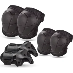 Cycling Gear Knee Support Skate Safety Protection Gear Set Elbow and Knees Skating Sports Kid Protective Gears