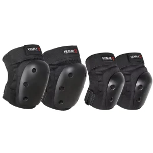 Cycling Protective Gear Knee Pad Elbow Pad Four piece Set Anti fall Roller Skating Ice Skating Equipment Motorcycle