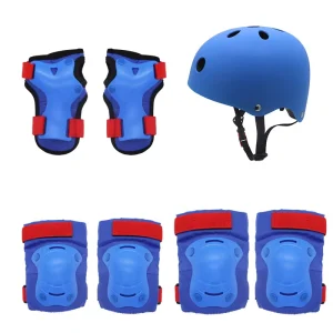 Cycling Roller Skate Knee Elbow Wrist Guard Pads Skateboarding Roller Skate Knee Elbow Protective Gear Set