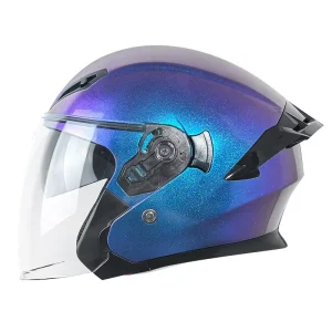 DOT Approved Lightweight Casco De Motocicleta Open Face Motorcycle Helmet 3 4 Motorcycle Helmet for Scooter Motorbike