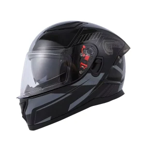 DOT Certified Lightweight ABS Shell Motorcycle Casco Integral Helmet Unisex Dual Visor Waterproof Full Face Motorcycle Helmet