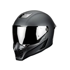 DOT ECE Certified Retro Full Face Motorcycle Helmet Dual Visor ABS Material Quick Release Closure All Seasons Sizes