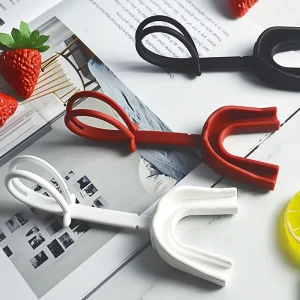 Dental Teeth Protector Silicone Rubber American Football Rugby Mouth Guard with Strap