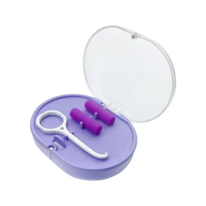 Dento Box Orthodontic Denture Case with Aligner and Retainer Plastic Mouth Guard Case for Dental Cleaning