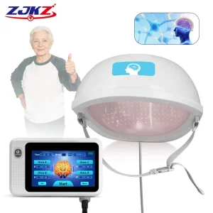 Depression Emotion Regulation Helmet 810nm 1070nm Near Infrared Light Therapy Device Photobiomodulation Physiotherapy Headwear