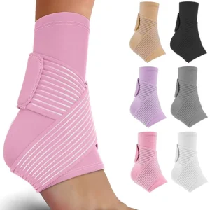 Direct Factory Adjustable Ankle Support Brace Compression Ankle Strap Wrap for Sport Protection