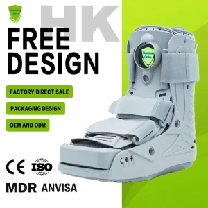 Direct Factory Sale Short Medical Walkers for Ankle Fracture and Sprain Support