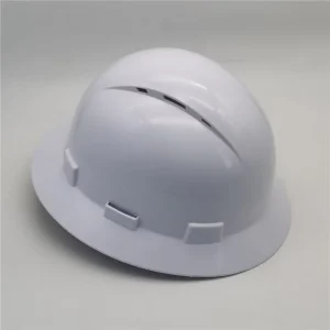 Direct Factory Sale V-shape Industrial Worker Safety Helmets 6 Suspension Points ABS Construction Site Head Protection