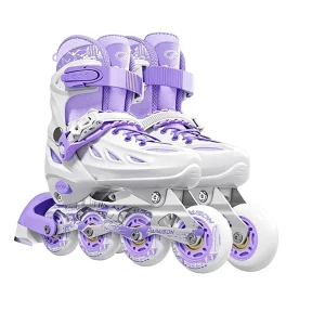 Double Buckle Adjustable Size Skates Factory Small Champion 309 Children Adult Beginners Hard Shell Single Row
